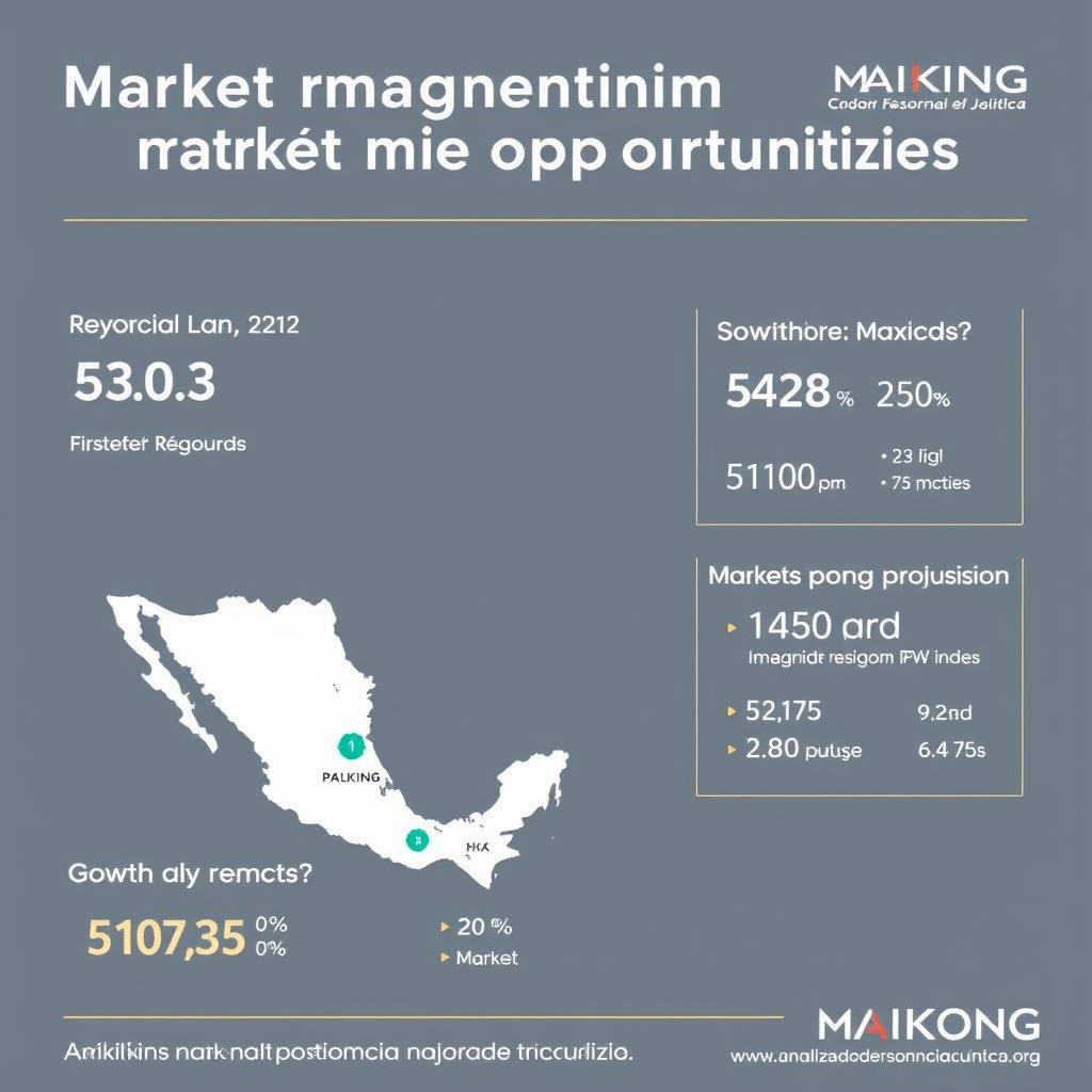 Mapa de oportunidades de mercado en México