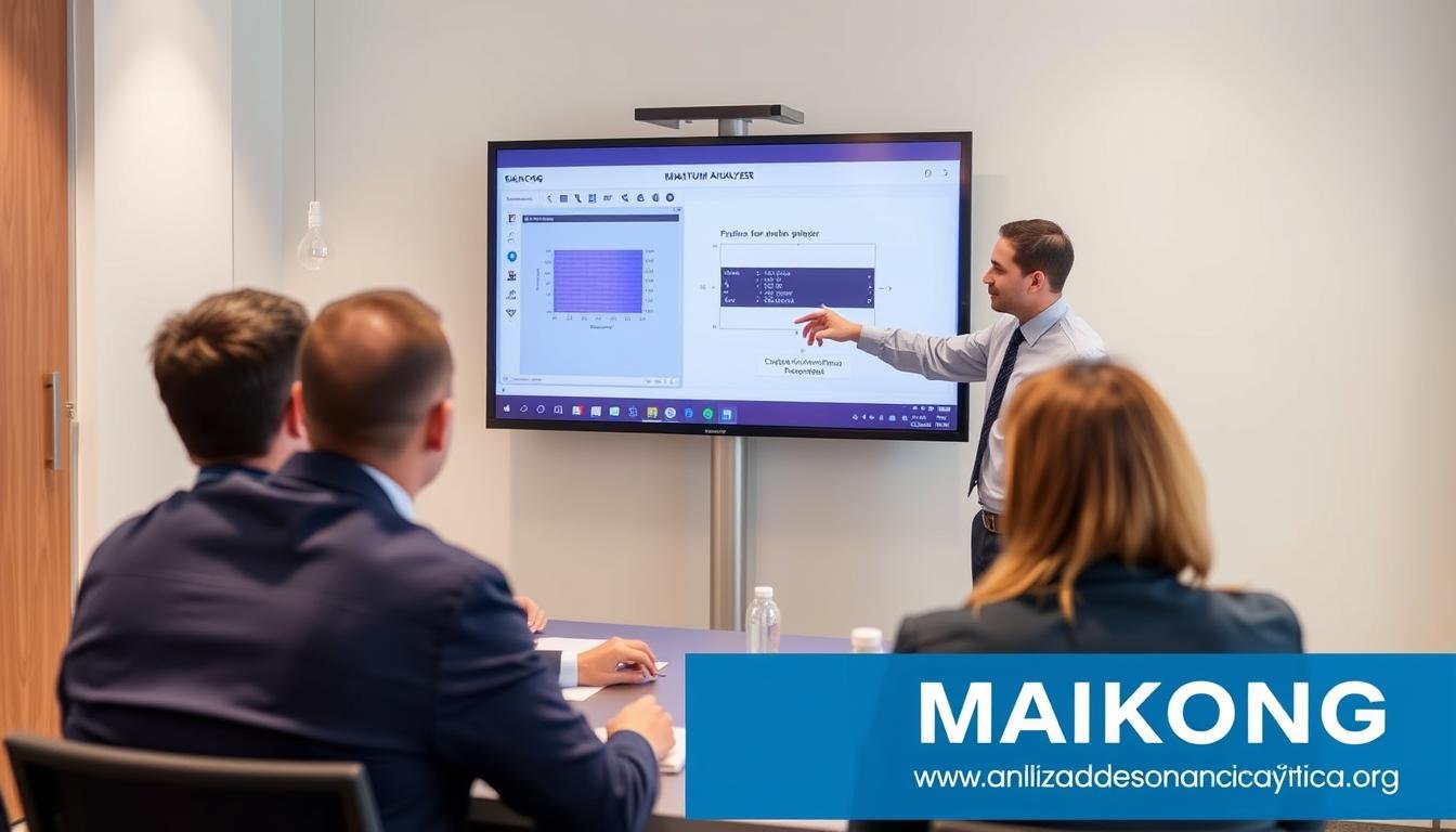 Sesión de capacitación para operadores del analizador cuántico MAIKONG