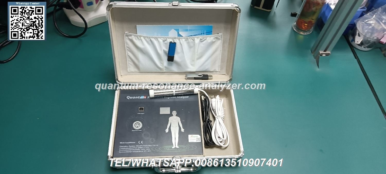 analizador cuántico de resonancia magnética