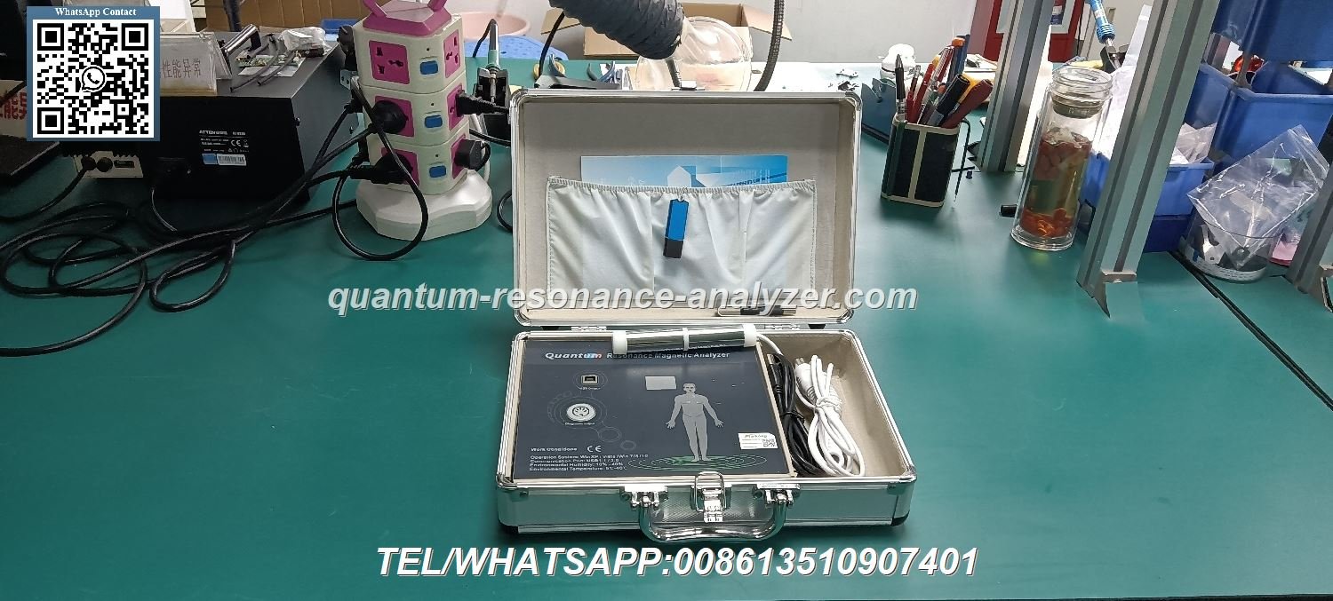 analizador cuántico de resonancia magnética 