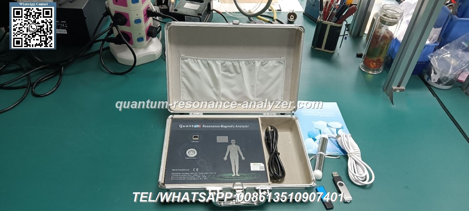 analizador cuántico de resonancia magnética
