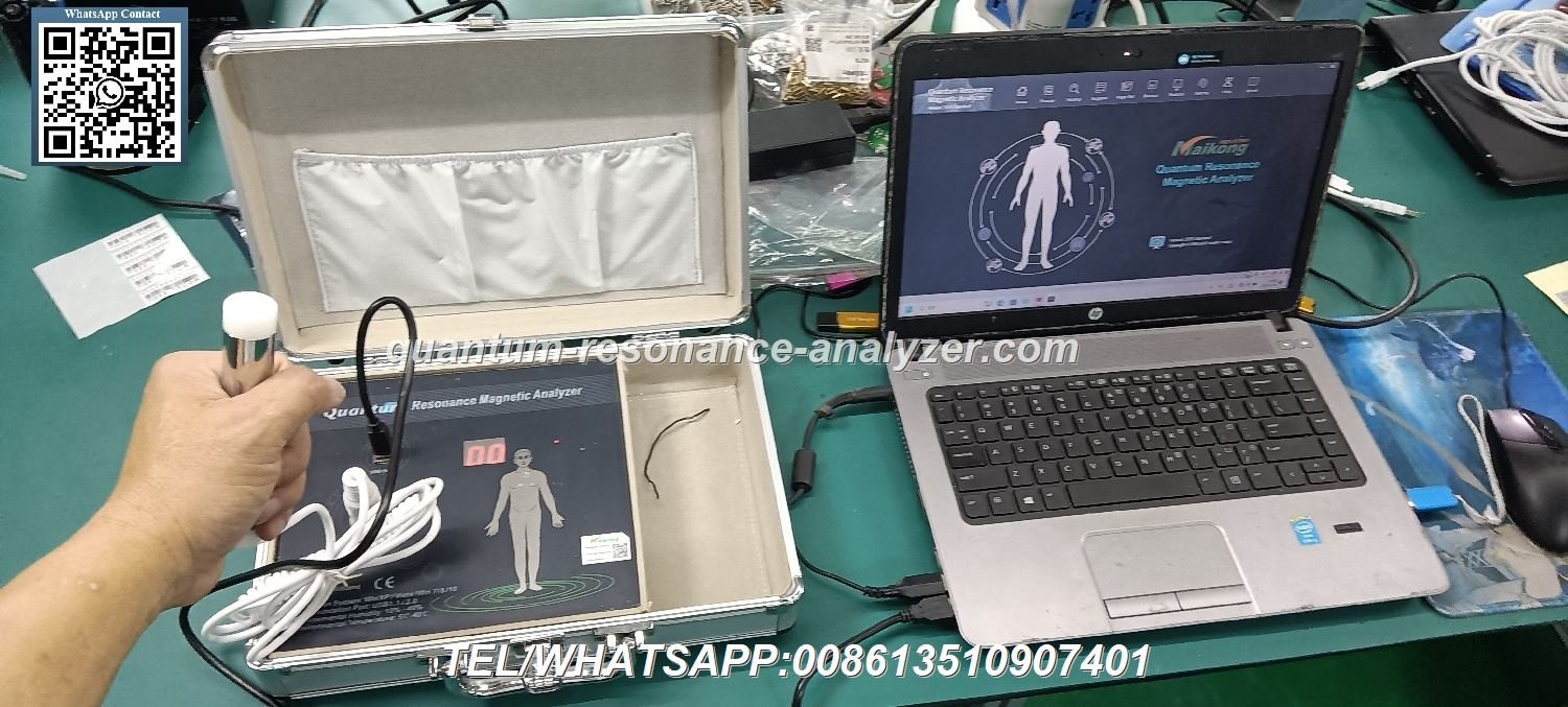analizador cuántico de resonancia magnética 