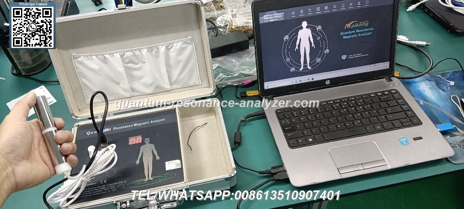 analizador cuántico de resonancia magnética