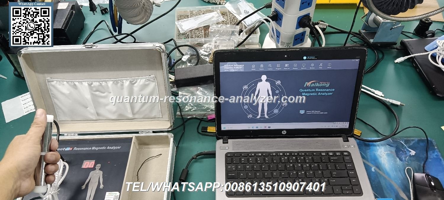 analizador cuántico de resonancia magnética