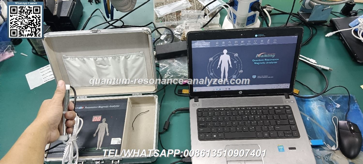 analizador cuántico de resonancia magnética 