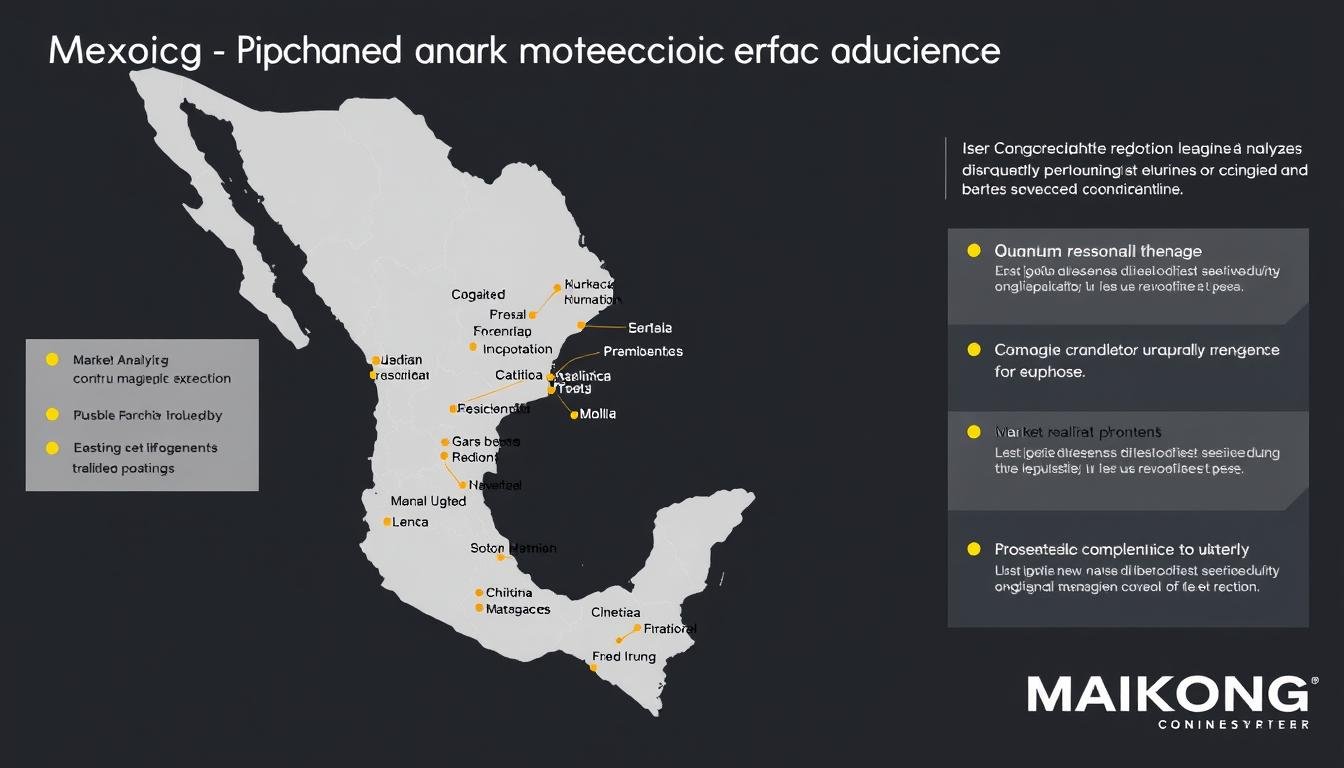 Mapa de oportunidades de distribución del analizador cuántico en México