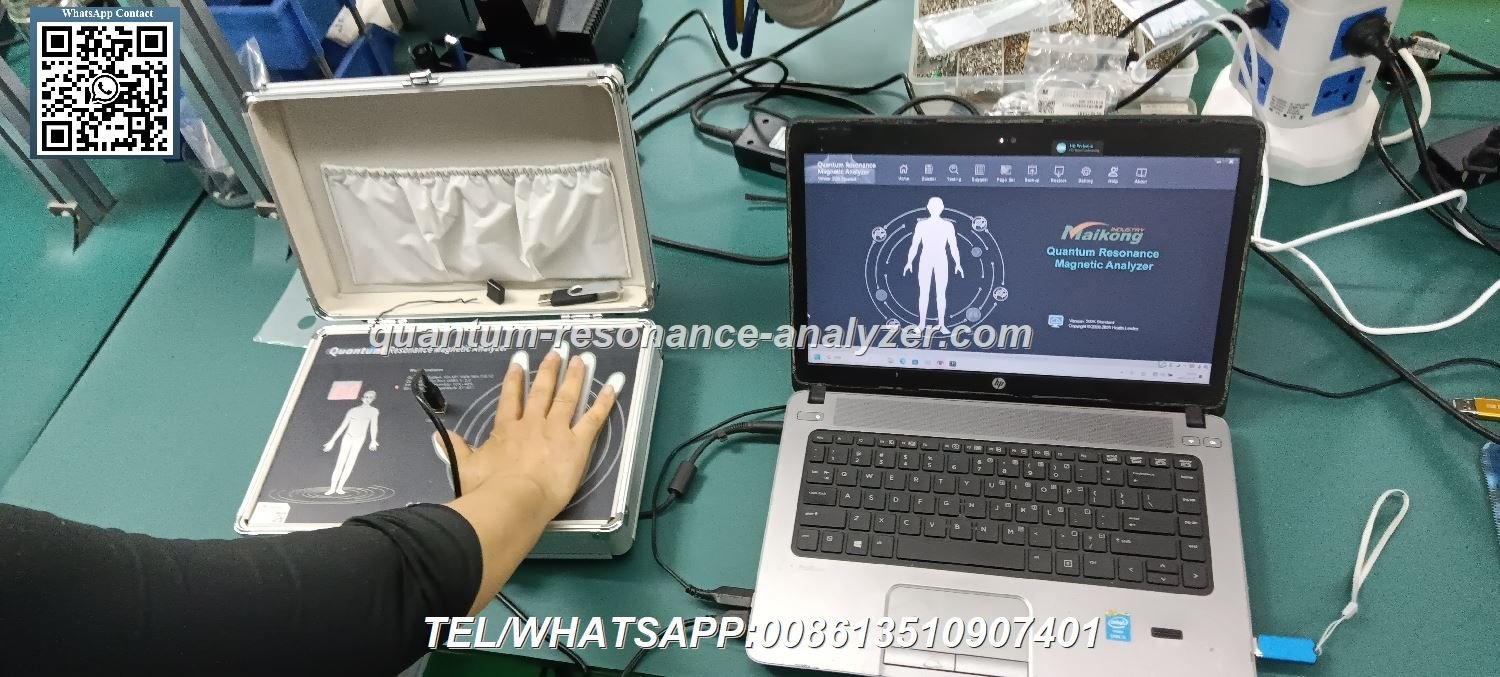 analizador cuántico de resonancia magnética