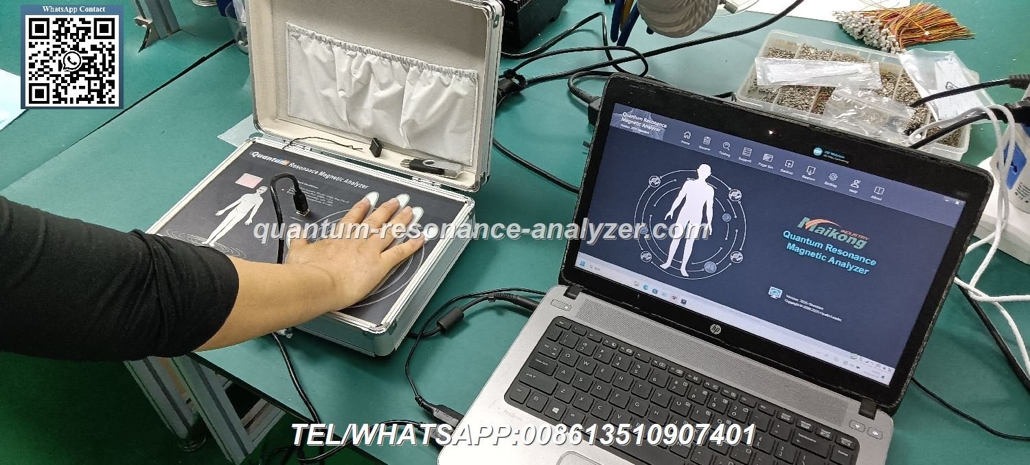 analizador cuántico de resonancia magnética