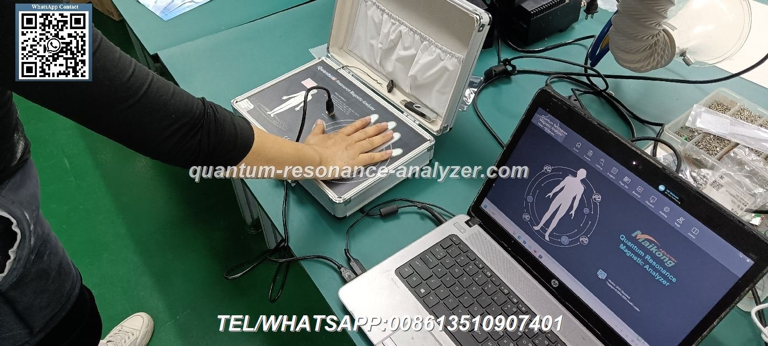 analizador cuántico de resonancia magnética