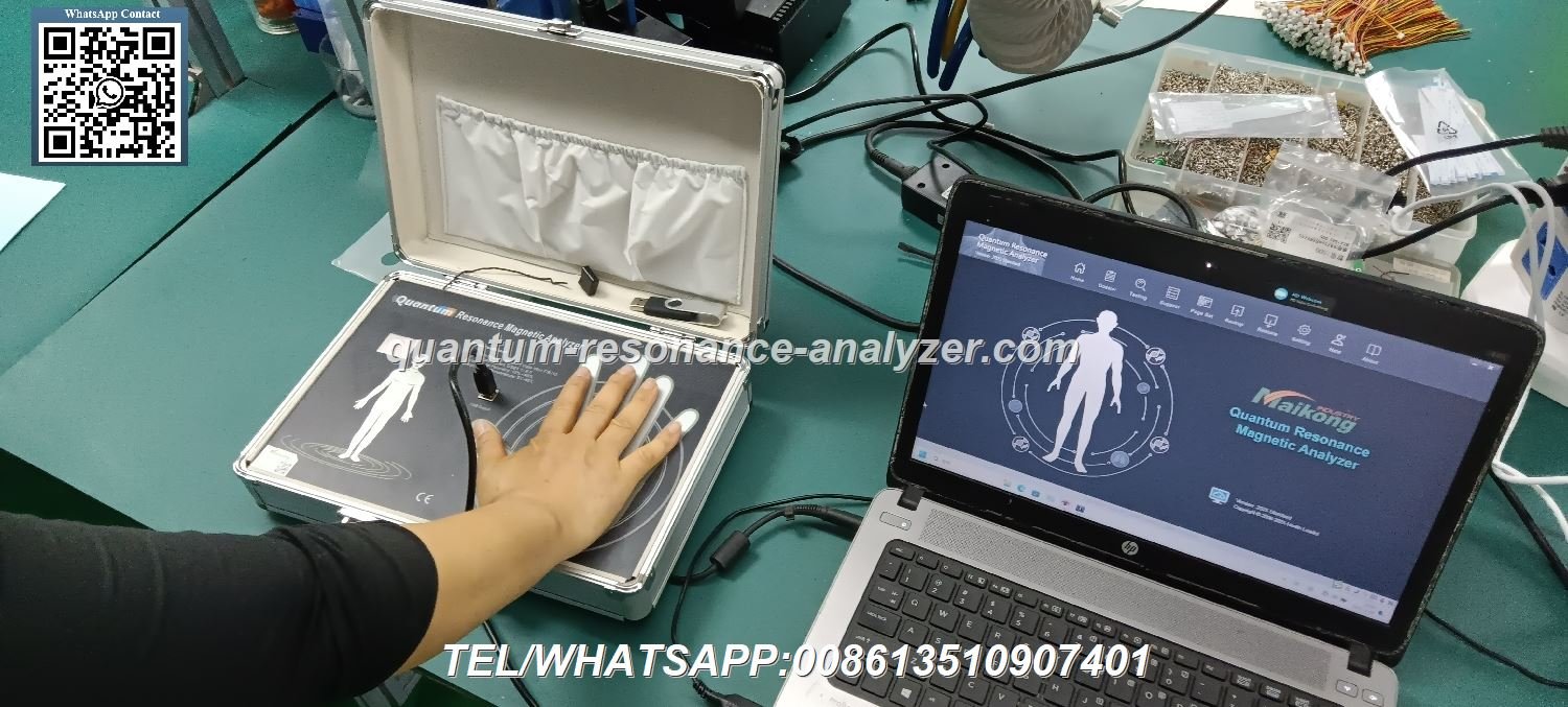 analizador cuántico de resonancia magnética