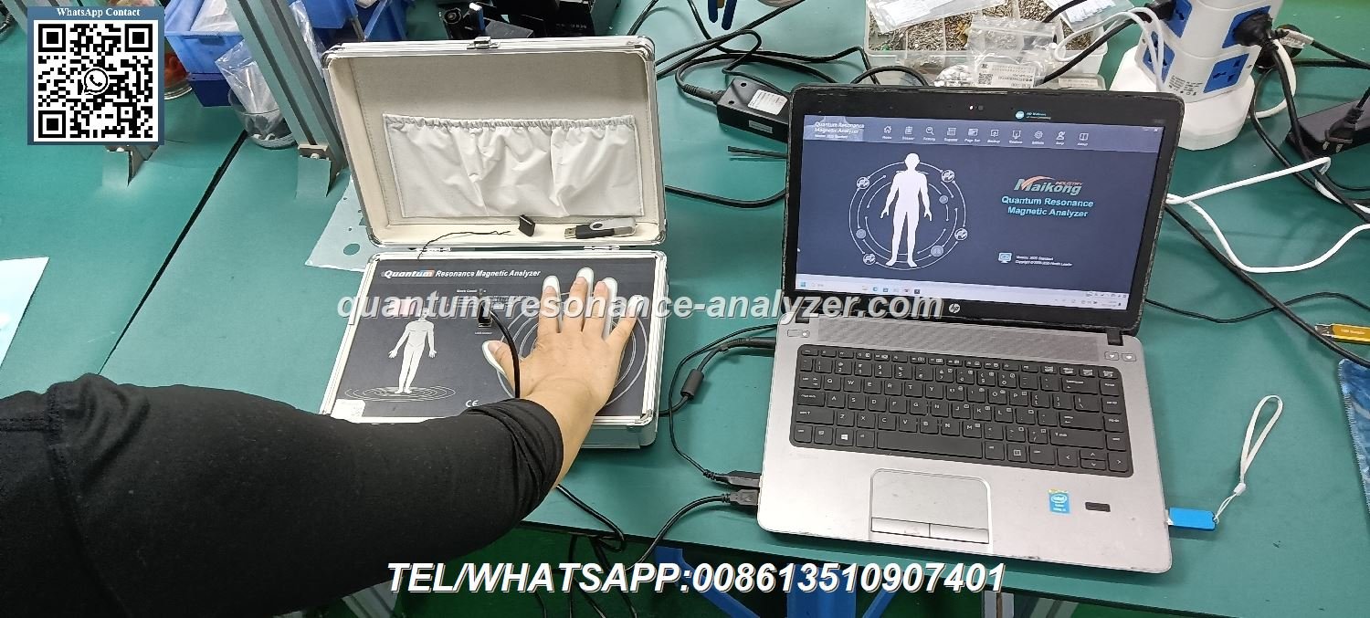 analizador cuántico de resonancia magnética