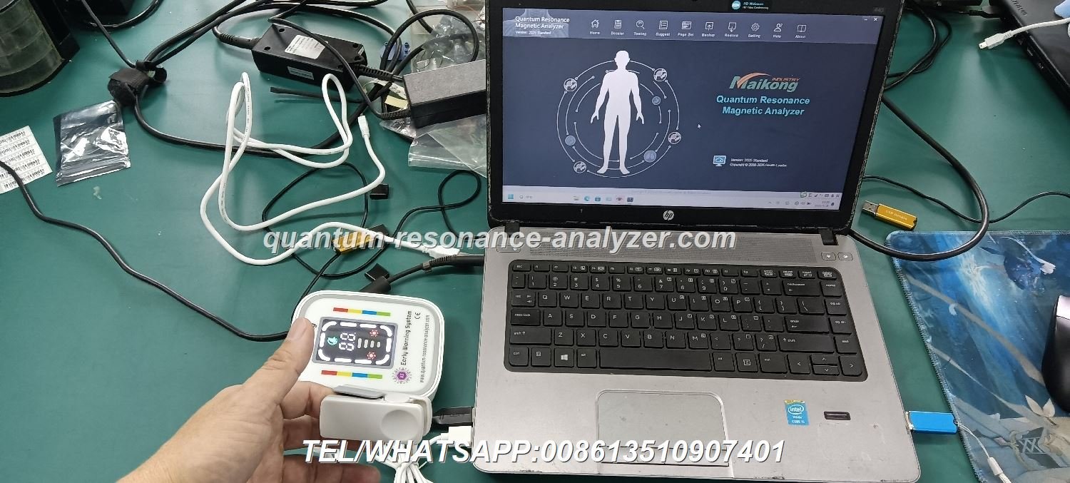 analizador cuántico de resonancia magnética