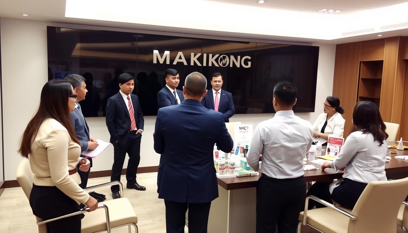 Reunión de negocios entre representantes de MAIKONG y distribuidores mexicanos