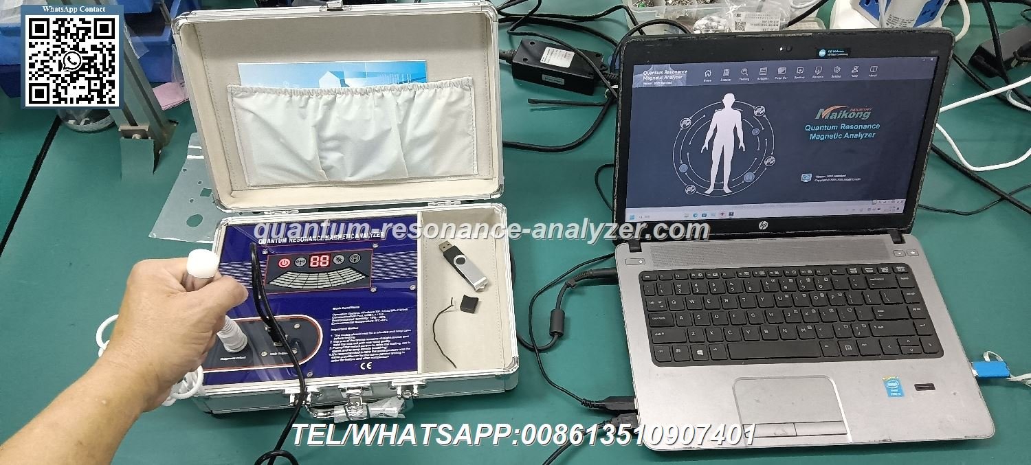 analizador cuántico de resonancia magnética