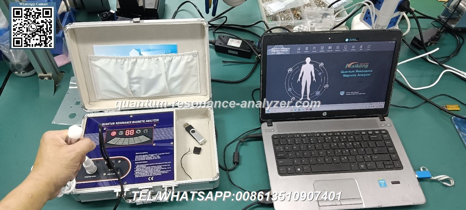 vitaminas analizador cuántico de resonancia magnética