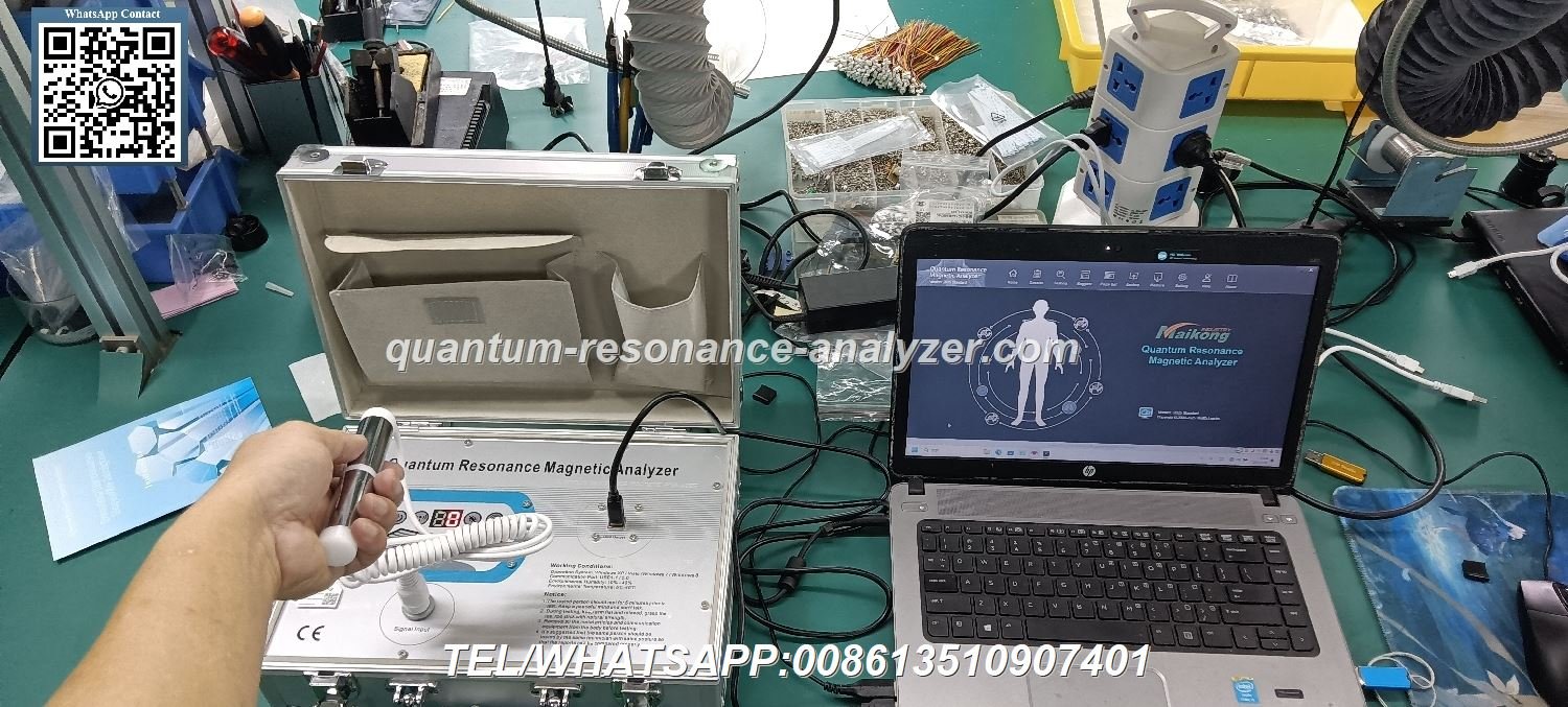 analizador cuántico de resonancia magnética