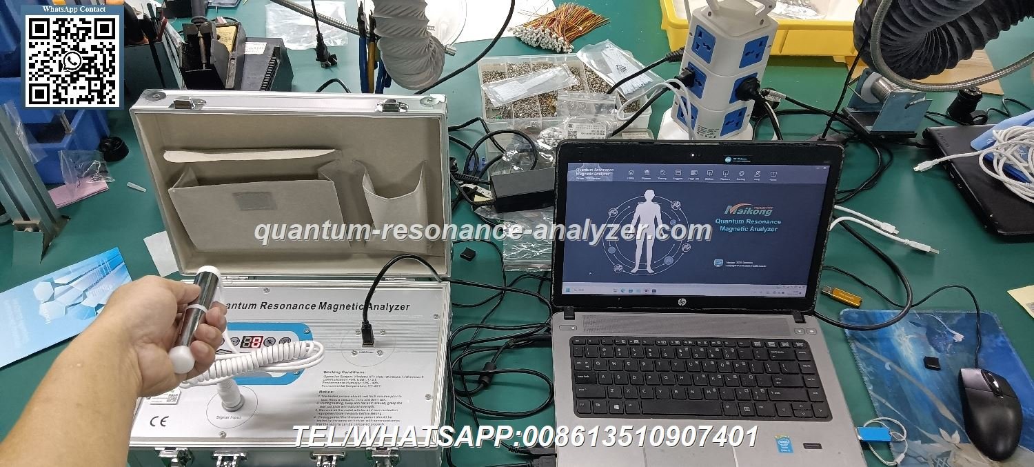 del analizador cuántico de resonancia magnética