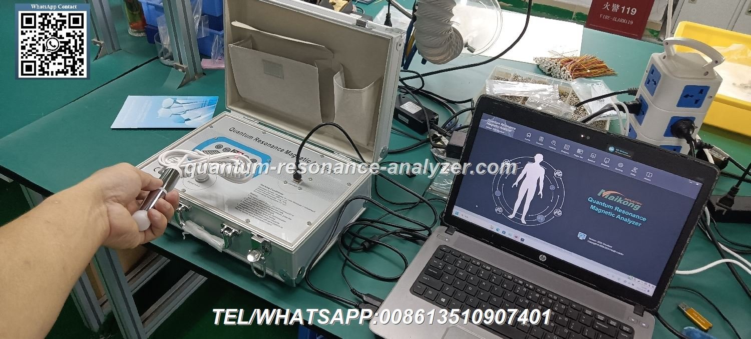 analizador cuántico de resonancia magnética