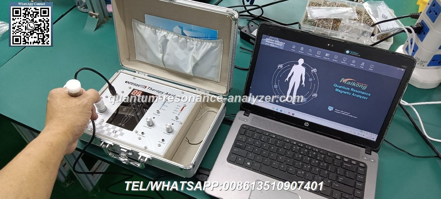 analizador cuántico de resonancia magnética
