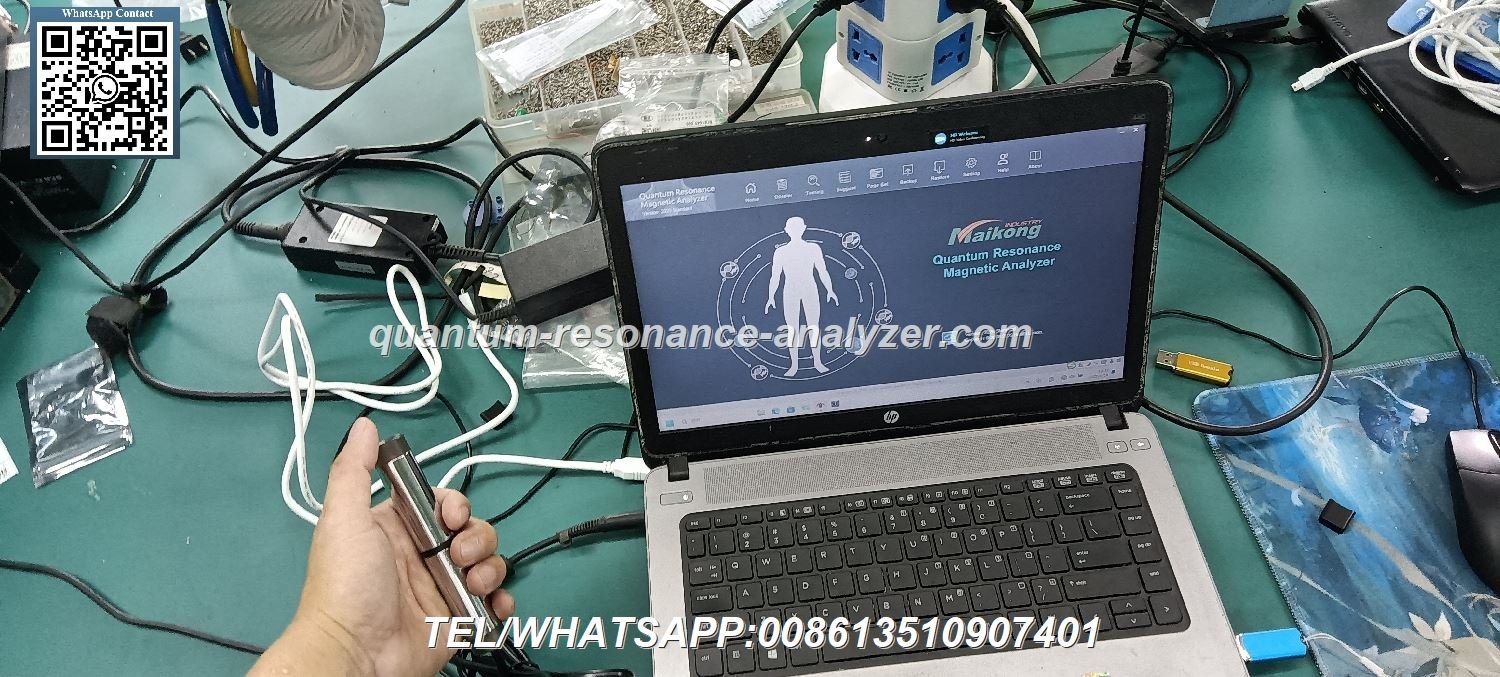 analizador cuántico de resonancia magnética