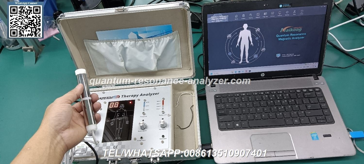 analizador cuántico de resonancia magnética