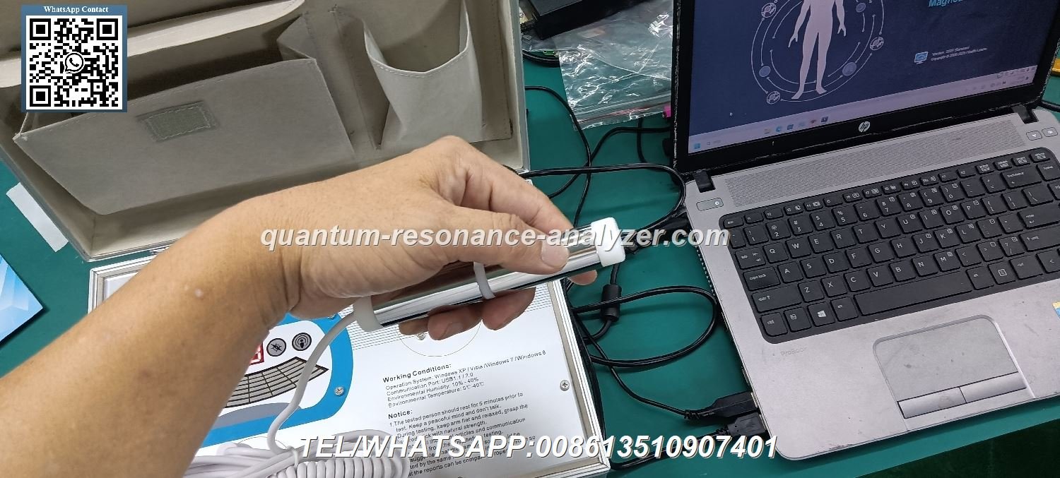 analizador cuántico de resonancia magnética