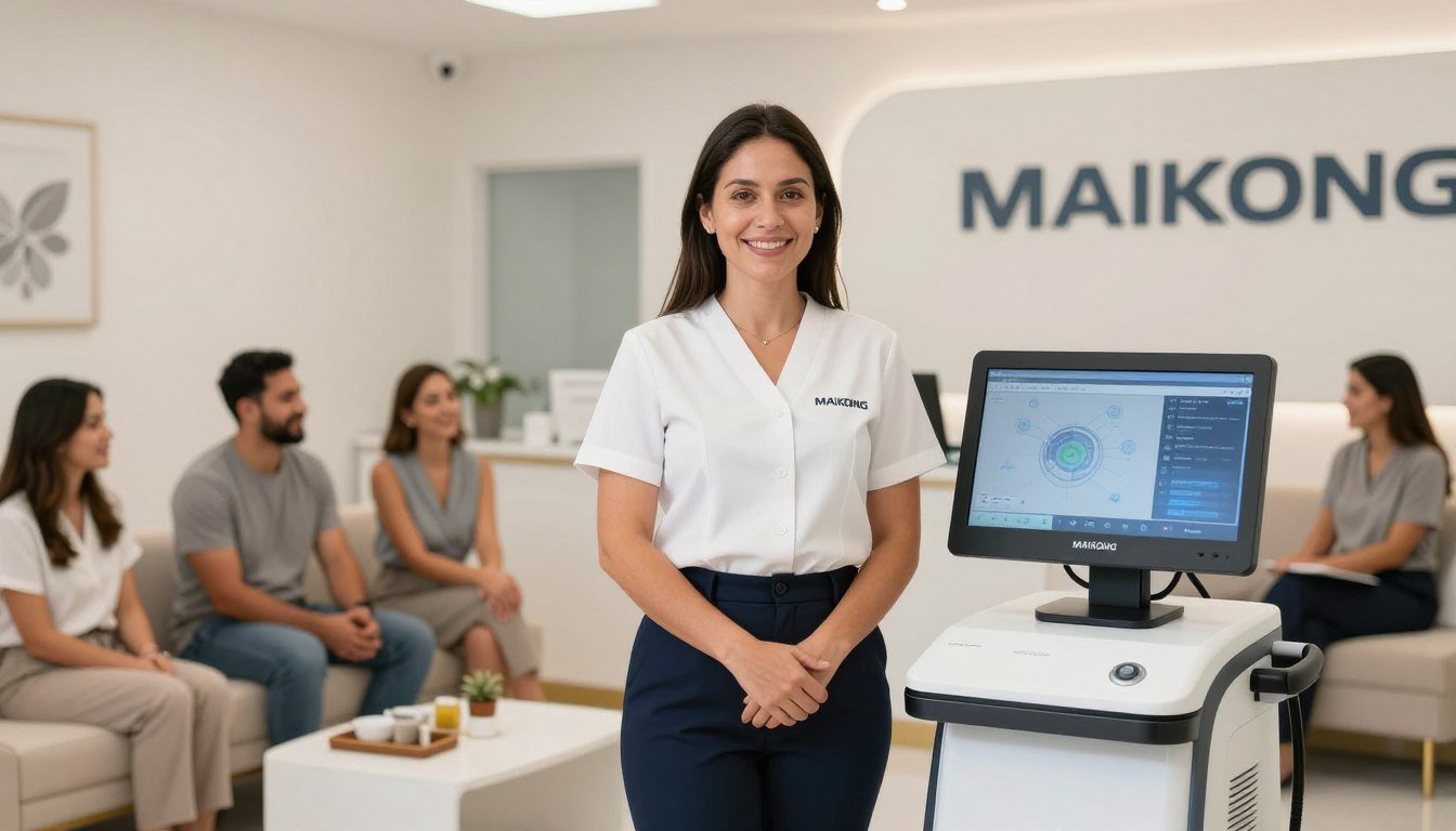 Distribuidor exitoso del analizador cuántico de resonancia magnética en su negocio