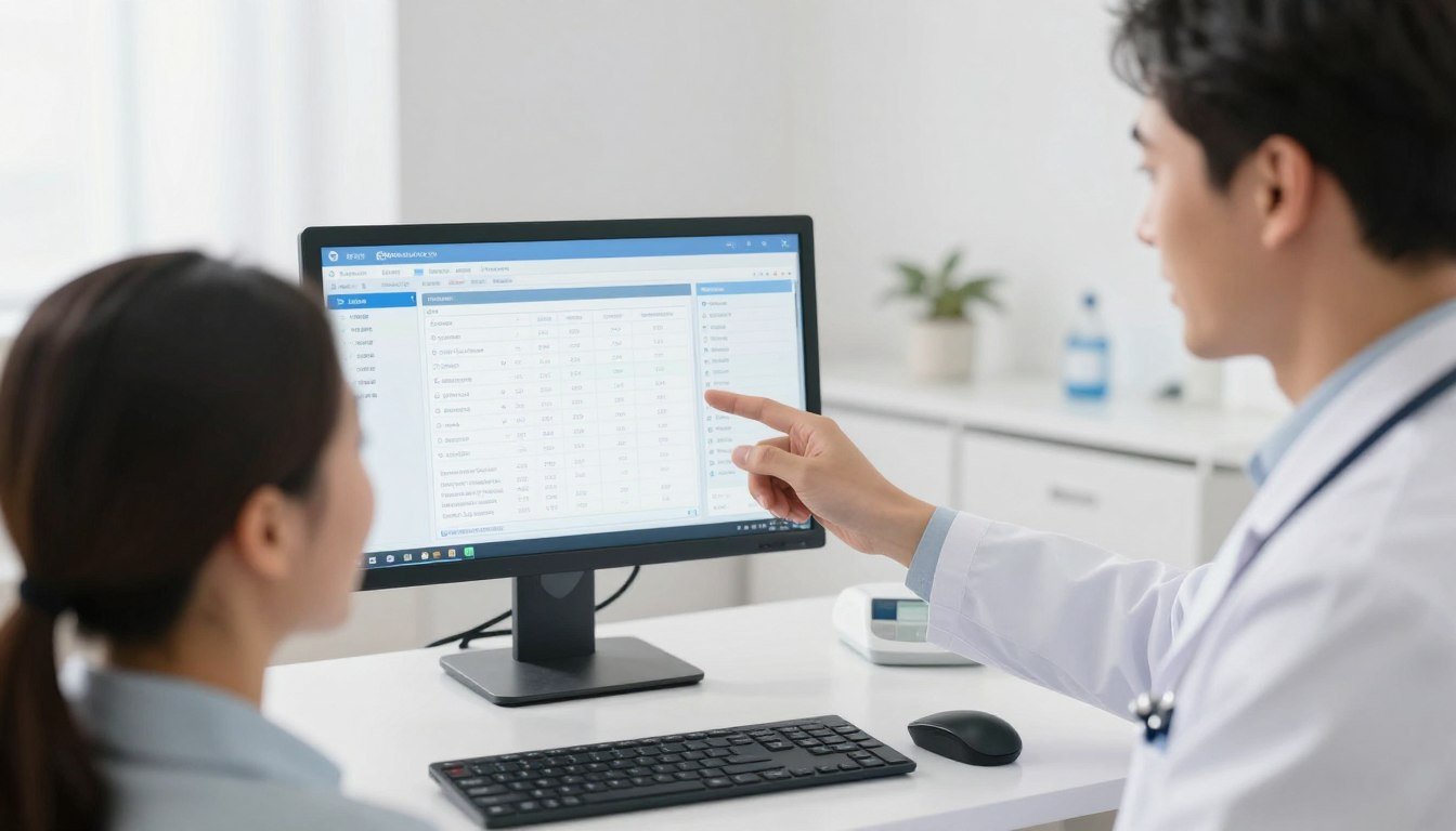 Paciente diabético beneficiándose del análisis cuántico de resonancia magnética