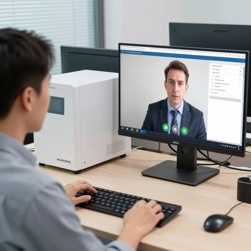 Soporte técnico en línea para analizador cuántico MAIKONG
