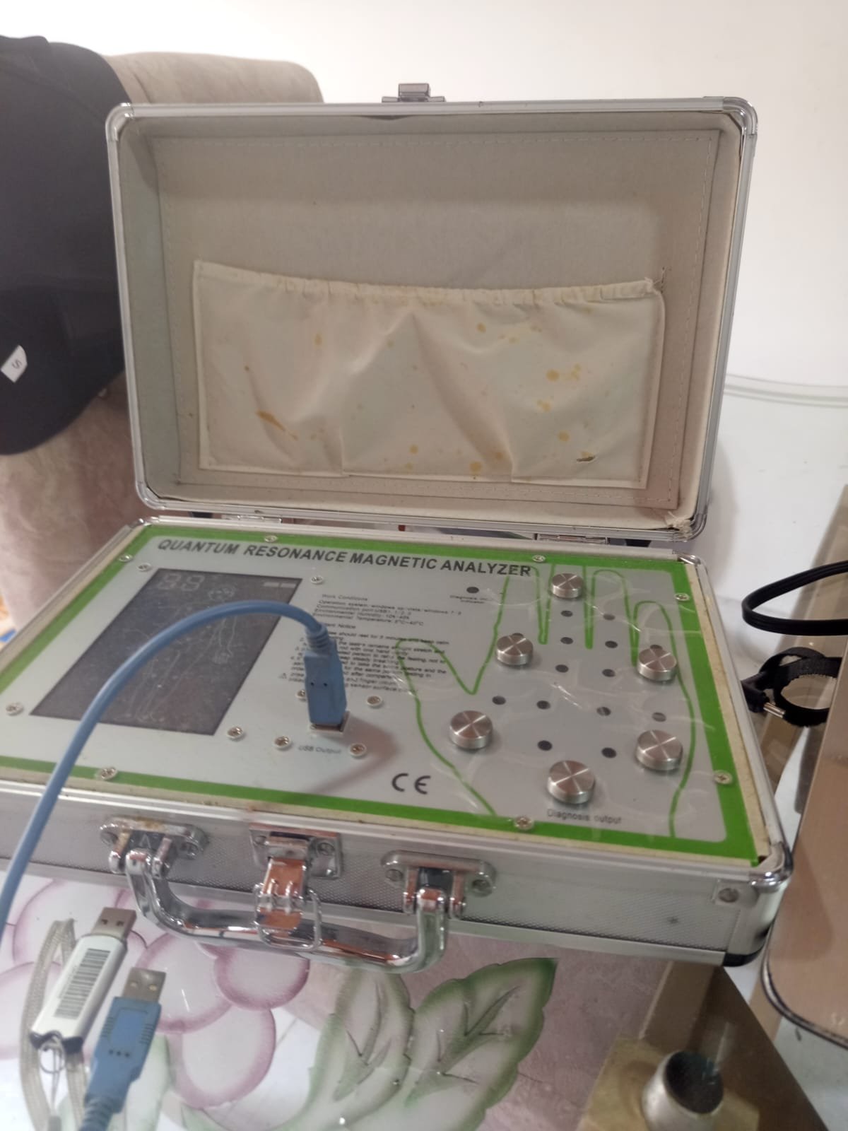 Tienes el software para esta máquina quantum resonance magnetic analyzer de 4 generación 003